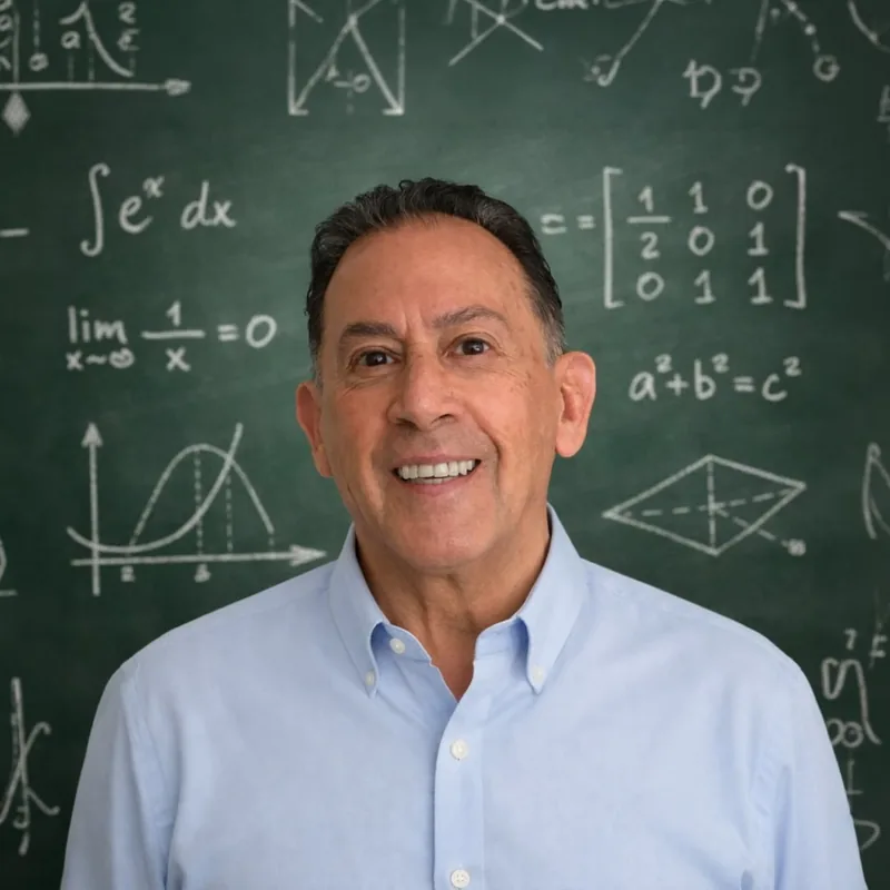 Nelson Poblete, profesor de matemáticas